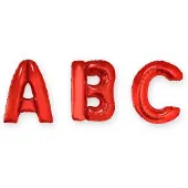 Espa - Rode aluminium letter ballon - Rood