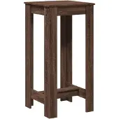 vidaXL Bartafel 51x50x103,5 cm bewerkt hout bruin eikenkleurig