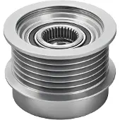 Valeo vrijloopkatrol voor dynamo, riemschijf, geschikt voor OPEL ZAFIRA B (A05), diameter 61,8 mm
