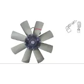 MAHLE ORIGINAL Koelventilatorwiel, motorkoeling CFF 477 000P