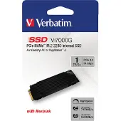 Verbatim Vi7000 1 TB NVMe/PCIe M.2 SSD 2280 harde schijf PCIe 4.0 x4 Retail 49367