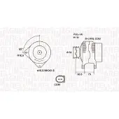 MAGNETI MARELLI 063732051010 Dynamo / Alternator