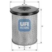 Ufi 27.A22.00 Luchtfilter