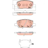 TRW Remblokset GDB2541