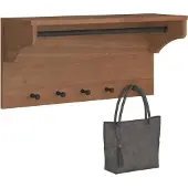 vidaXL Wandkapstok SANDNES 87x30x42 cm massief grenenhout