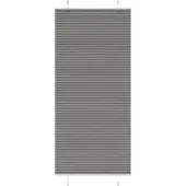 vidaXL Plissé rolgordijn 95x200 cm stofbreedte 94,4 cm antraciet