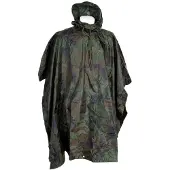Fostex Poncho Zwaar Woodland - camouflage