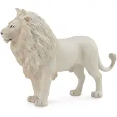 Collecta Figurine - Witte Leeuw - (L) - Wilde Dieren - Handgeschilderd - Miniatuur