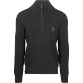 Hugo Boss Trui 'Kanobix_S' zwart