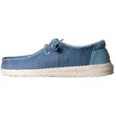 HeyDude Instapper Women Wendy Stretch Sox Blue Breeze-Schoenmaat 40