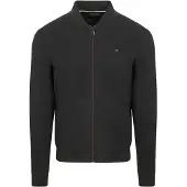 No-excess Sweatvest zwart