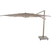 4 Seasons Outdoor Hacienda zweefparasol 300x400 cm latte frame sand