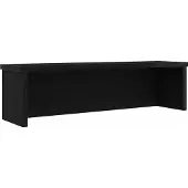 vidaXL Keukenrek stapelbaar 60x15x16 cm bewerkt hout zwart