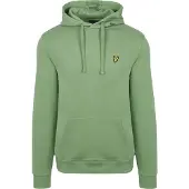 Lyle & Scott Trui met Capuchon - Groen