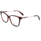 Blumarine VBM808S Shiny brown top havana 54/14/135 WOMAN Brilmonturen