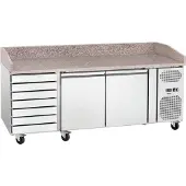 Bartscher Pizzakoelwerkbank G S7T2 - 200297 - Horeca & Professioneel