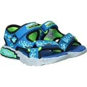 SKECHERS Mega Splash Sandalen blauw Textiel Maat 29
