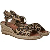Tamaris Sandalen met riem bruin / brokaat / zwart