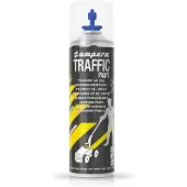 Ampere VERF VOOR WEGMARKERING. Bodemmarkeerspray. Verf voor wegomlijning, 500 ml, blauw, 12 stuks