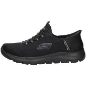 SKECHERS Slip-Ins wide fit heren sneakers zwart maat 48.5
