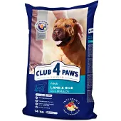Club 4 paws Honden Droogvoer Lam en Rijst 14kg