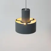 Sigma Hanglamp Rif S, dimbaar, zwart, Woon-/ Eetkamer, metaal, Modern, hanglamp