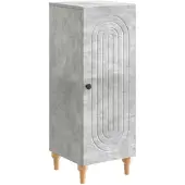 vidaXL Dressoir Betongrijs 33 x 34,5 x 90 cm Bewerkt hout