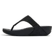 FitFlop Lulu shimmerglitz toe-post sandals