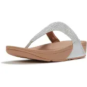 FitFlop Lulu Crystal Embellished Toe Post Sandalen
