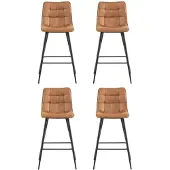 Benoa Barstoel Lucille Cognac - barstoelen set van 2