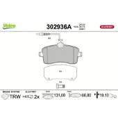 Valeo 302936A Remblokken