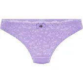 Hunkemoller String Marine Paars Dames | Maat: L