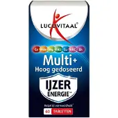 Lucovitaal - Multi-IJzer Energie 60 St Gecomprimeerde tabletten