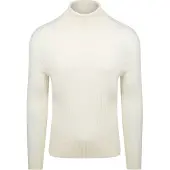 Suitable Suitabe Cotrui Rib Merino Off White | Wit | Maat L