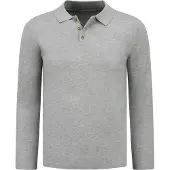 Enos Trui polo shirt lange mouw