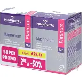 Platinum MannaVital Magnesium 2x90 St Ovale tabletten