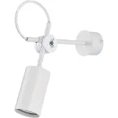 Nowodvorski Lighting Wandlamp Eye, dimbaar, wit / opaal, Woon-/ Eetkamer, metaal, Modern, wandlamp