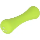 HMS Gietijzeren Dumbbell met Neopreen Coating - 1 kg
