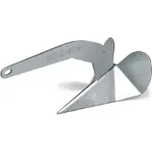 Osculati Maxset Galvanized Anchor Zilver 6 kg