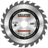 Kreator KRT020418 Zaagblad hout 200 mm - 24T