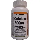 Altisa Calcium 500mg+D2+K2 90 St Gecomprimeerde tabletten