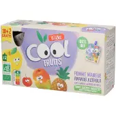 Vitabiosa Cool Fruits Appel - Mango - Ananas Bio 12x90 g Voeding