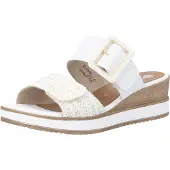 Remonte -Dames - wit - slippers & muiltjes - maat 40