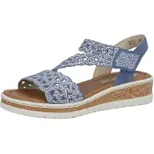 Rieker V4150 Sandalen | Maat 42 Dames Blauw