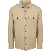Suitable Overshirt Structure Beige