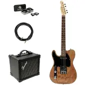 Fazley FTL218LH-NT linkshandige elektrische gitaar starterset