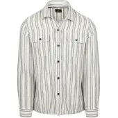 State of Art Overshirt Streep Blauw