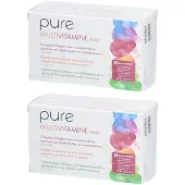 Pure Multivitamine Adult 2x60 St Tabletten