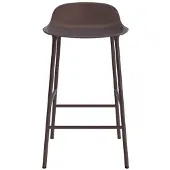 Normann Copenhagen Barstoel Form Barstool 65 cm Steel Brown