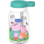 Mepal Campus drinkfles met rietje 450 ml - Peppa Pig